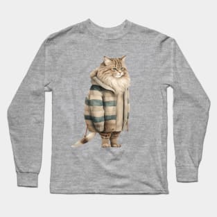 Fat Cat Long Sleeve T-Shirt